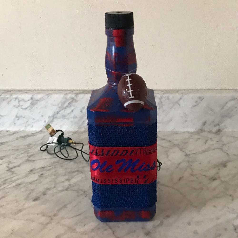 Ole Miss Lamp